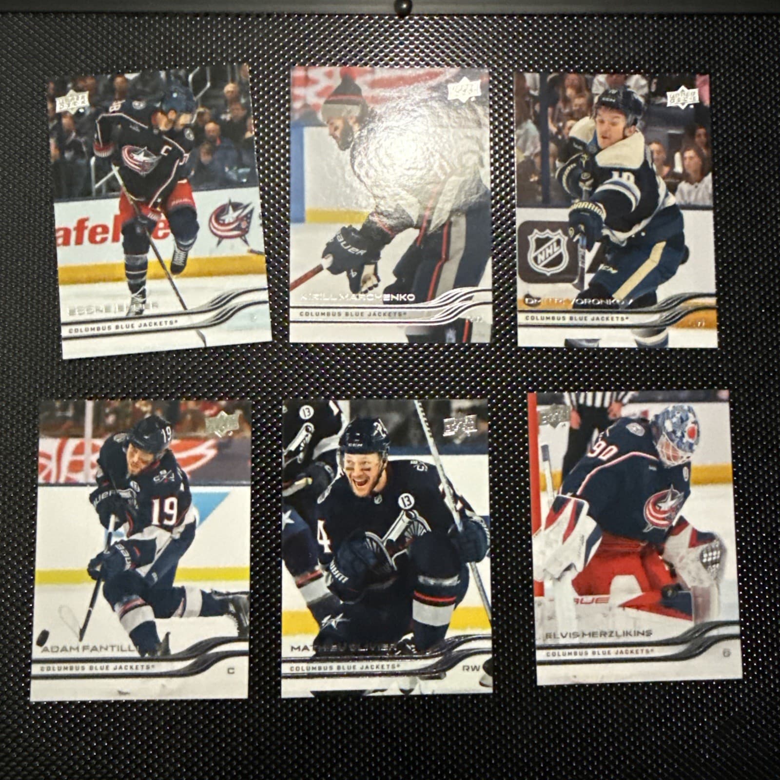 Blue Jackets Cards 2025 Upper Deck