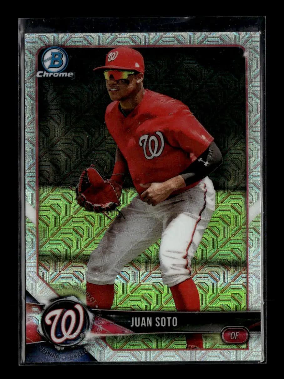 Juan Soto Prospects 2018 Bowman Chrome 2018 Bowman Chrome