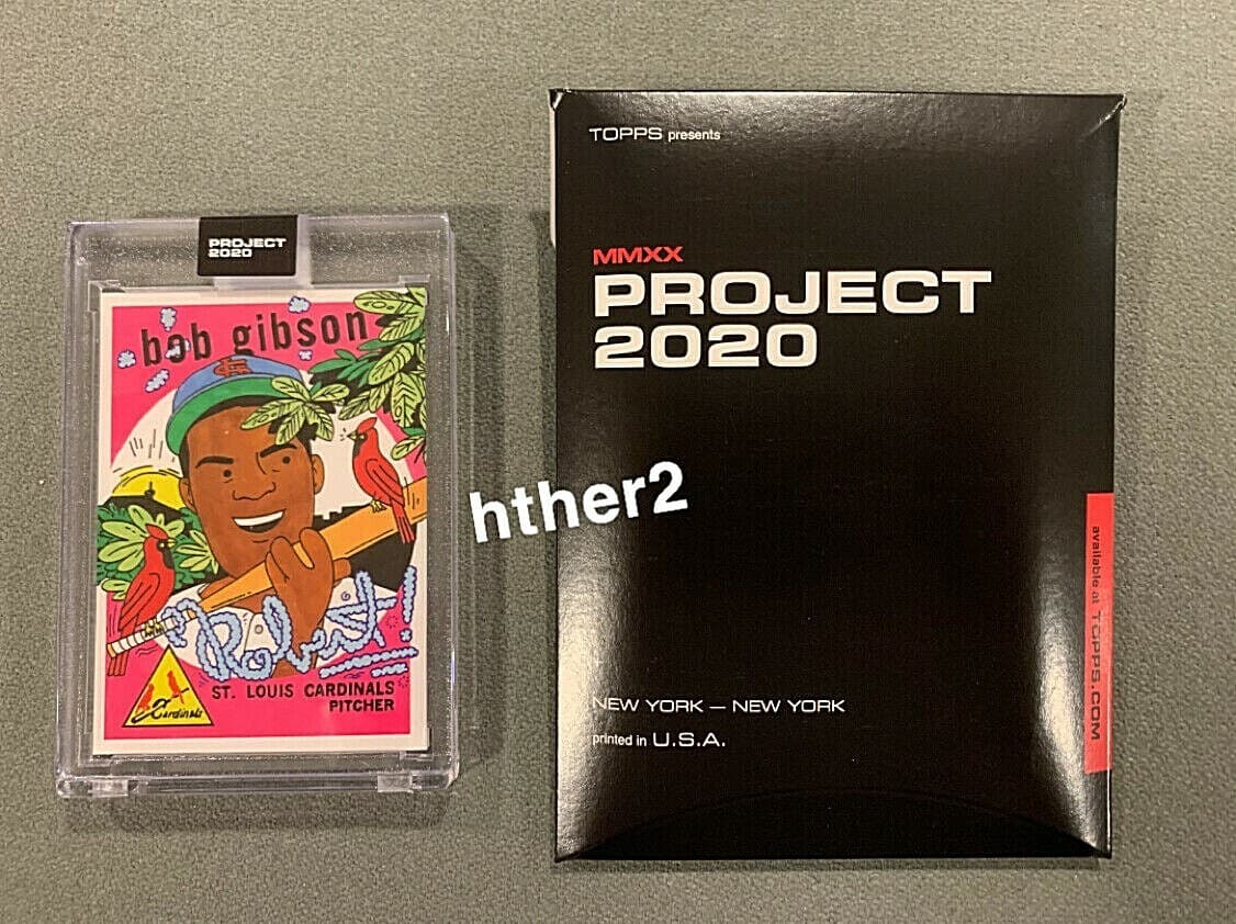 Project Bob Gibson 2020 Topps 2020 Topps
