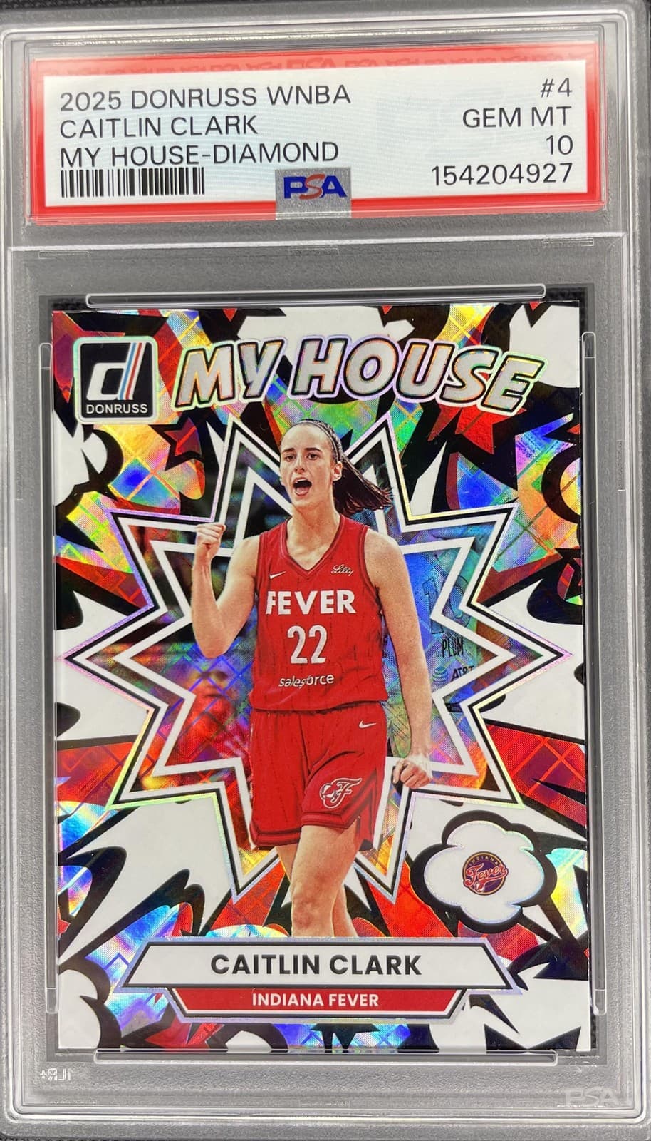 Caitlin Clark 2025 panini Donruss WNBA