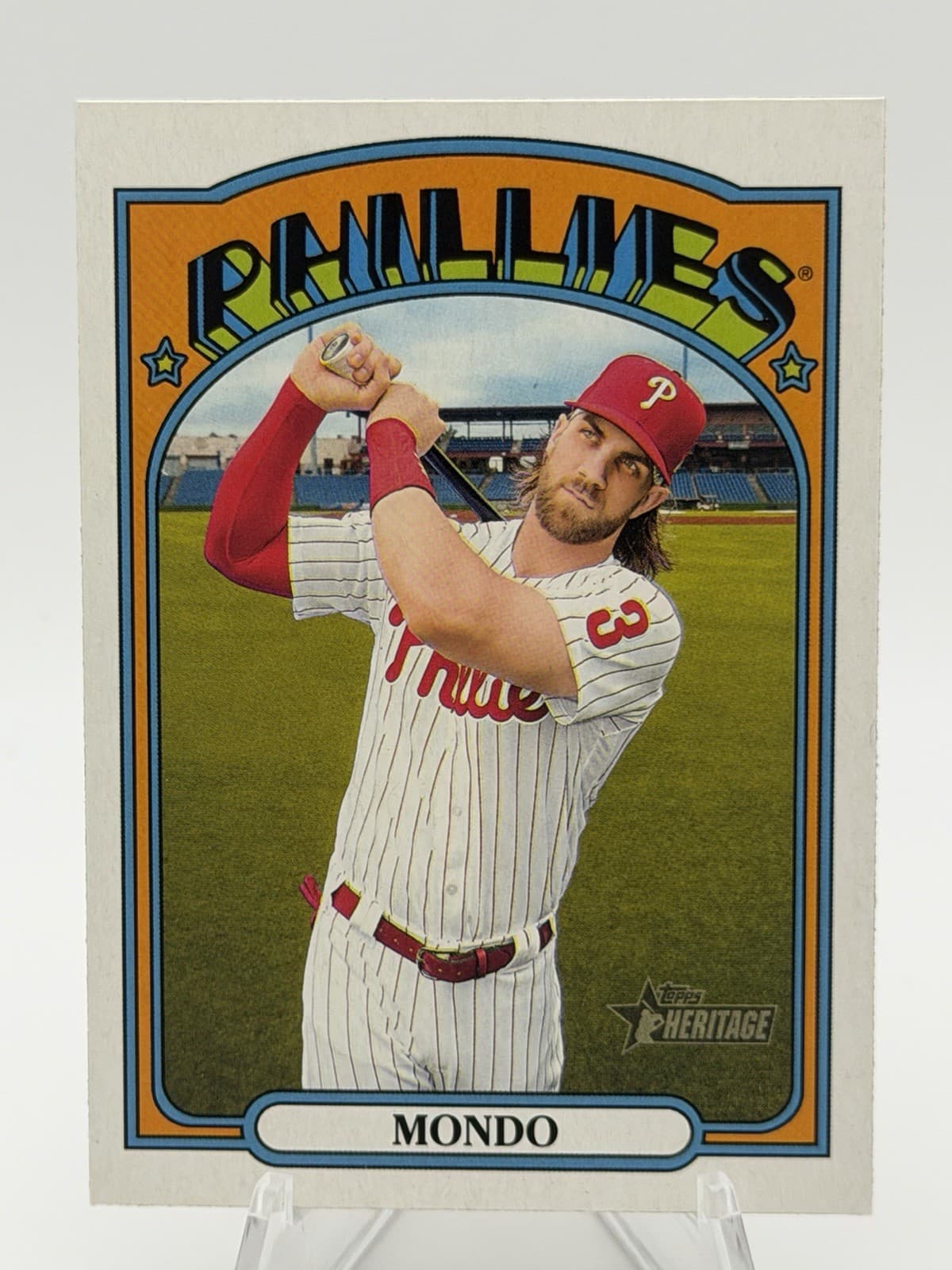 Bryce Harper 2021 Topps Heritage 2021 Topps Heritage