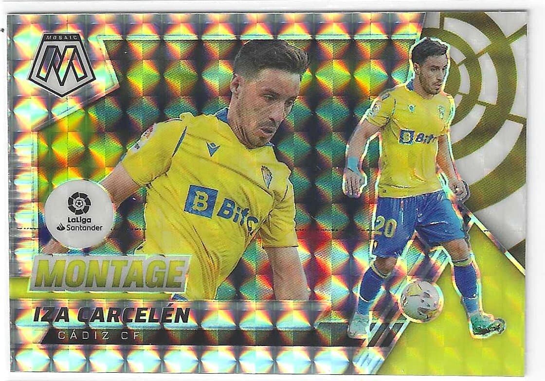-22 LA LIGA IZA CARCELEN MONTA 2021 Panini Mosaic 2021 Panini Mosaic
