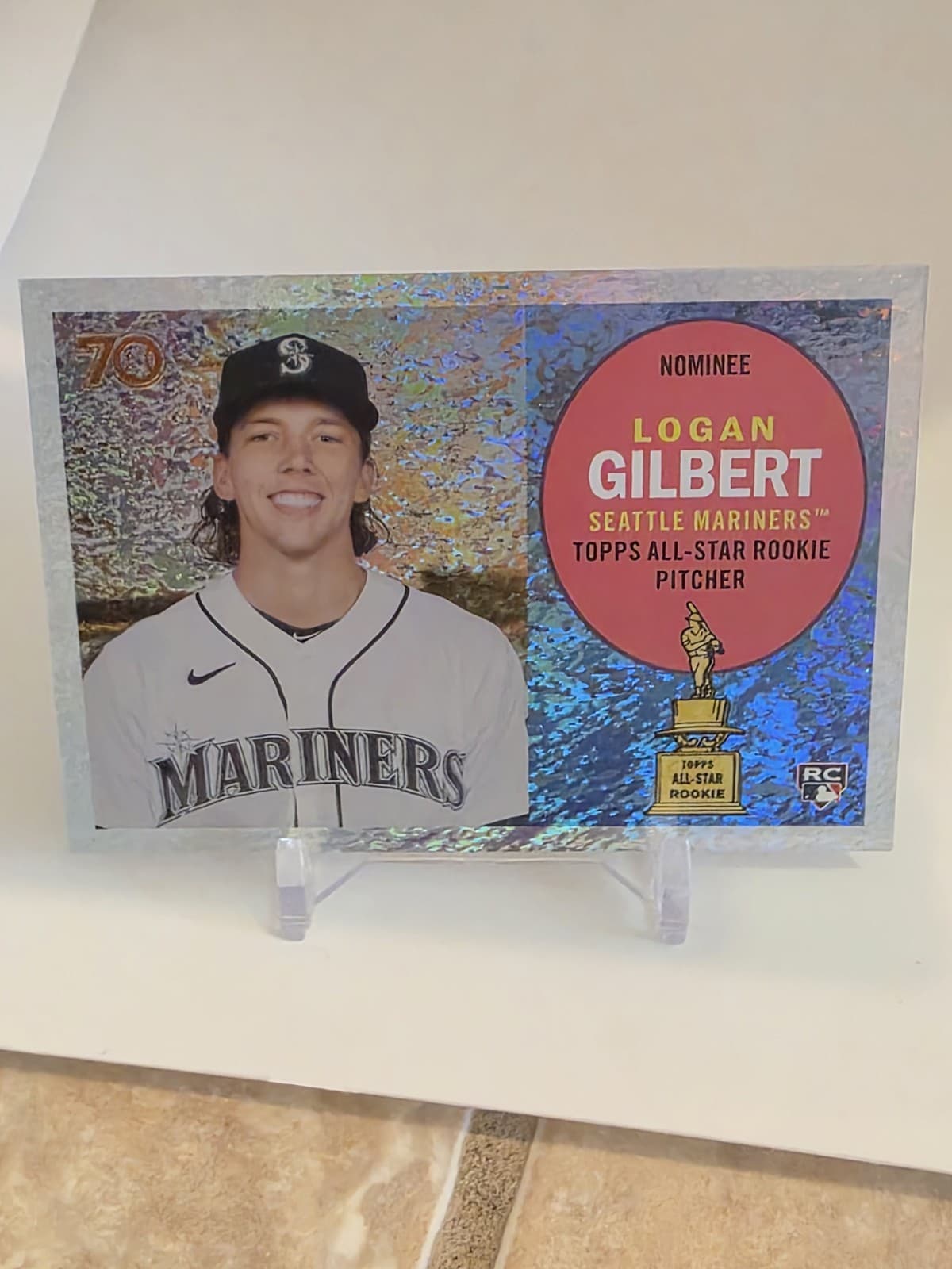 Logan Gilbert 2021 topps