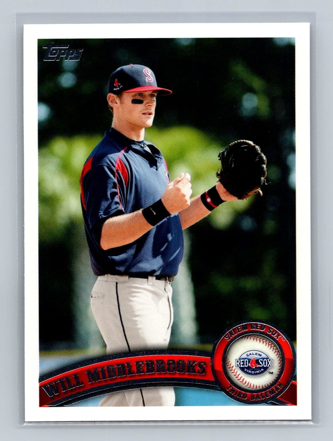 Pro Debut Will 2011 Topps 2011 Topps gold example 1