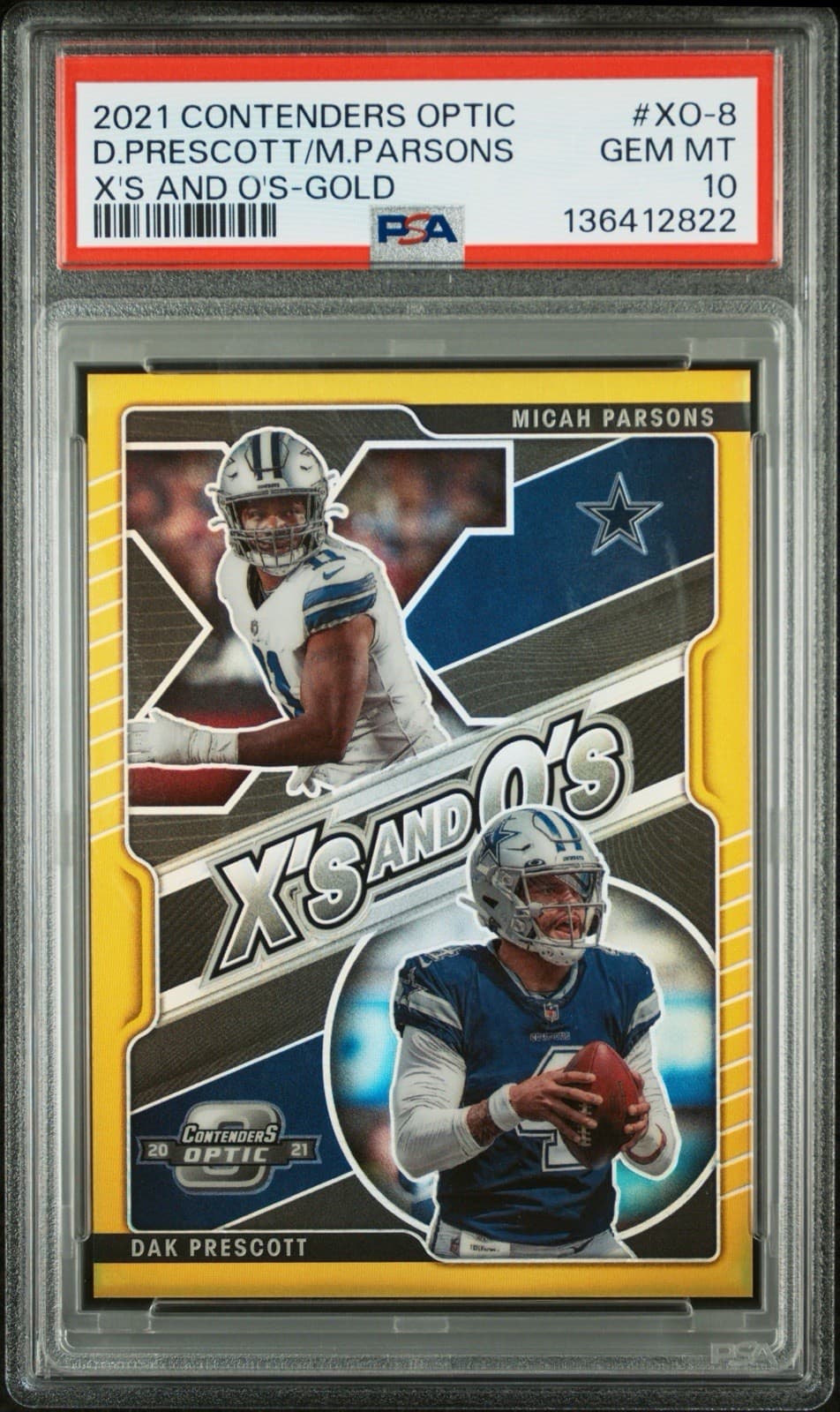 Contenders Optic 2021 Panini 2021 Panini gold