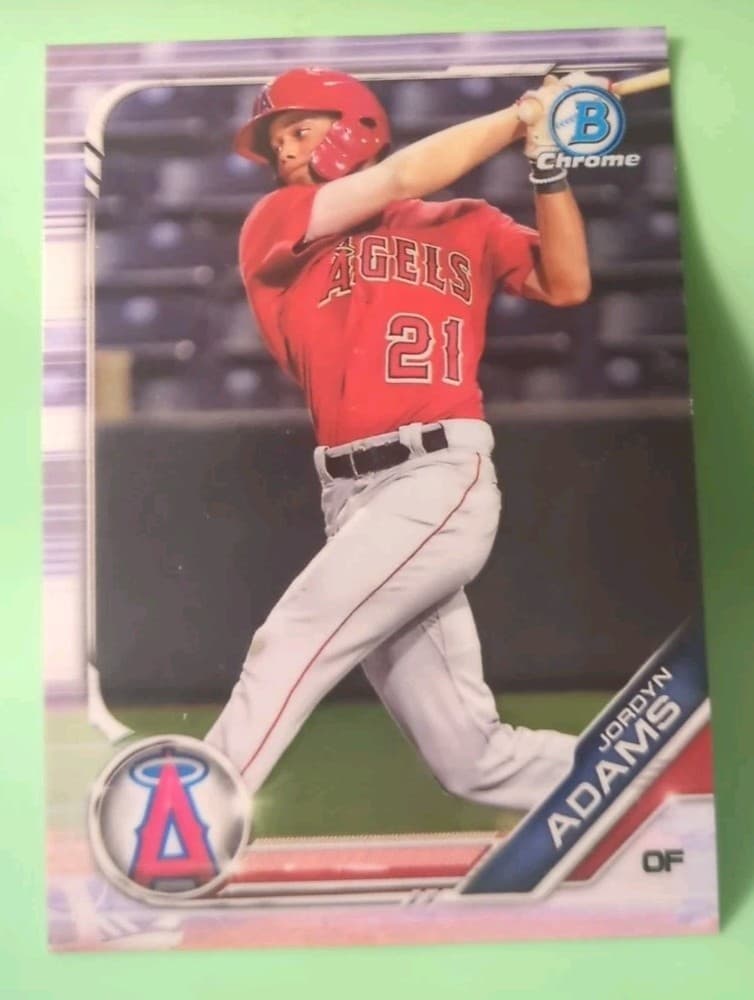Jordyn Adams California 2019 Bowman Chrome 2019 Bowman Chrome