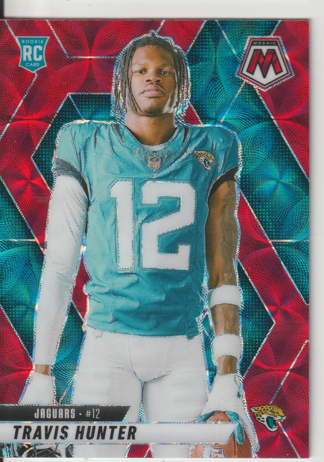 Travis Hunter Red 2025 Panini Mosaic 2025 Panini Mosaic