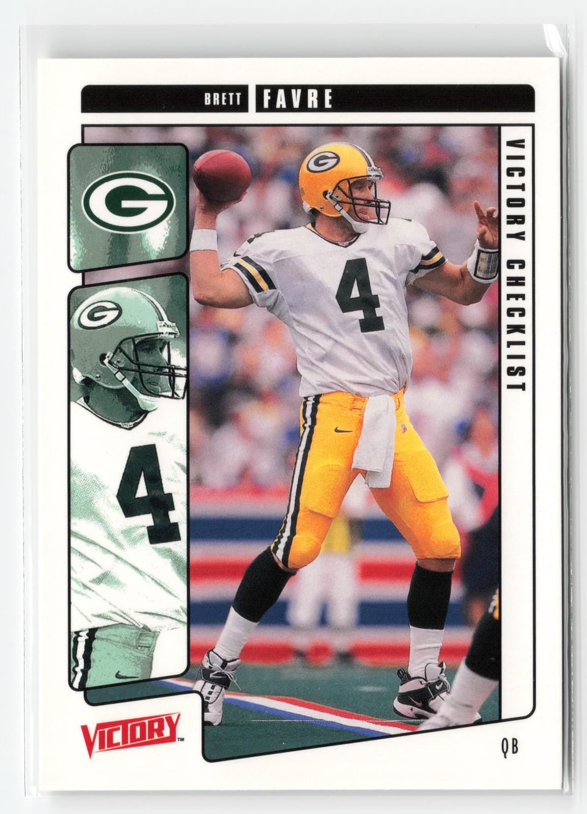 VICTORY CHECKLIST BRETT FAVRE 2001 Upper Deck 2001 Upper Deck