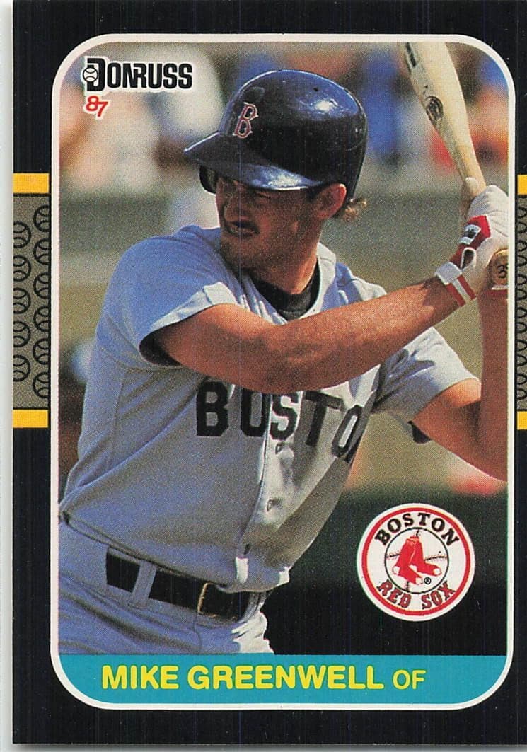 Mike Greenwell 1987 Donruss 1987 Donruss