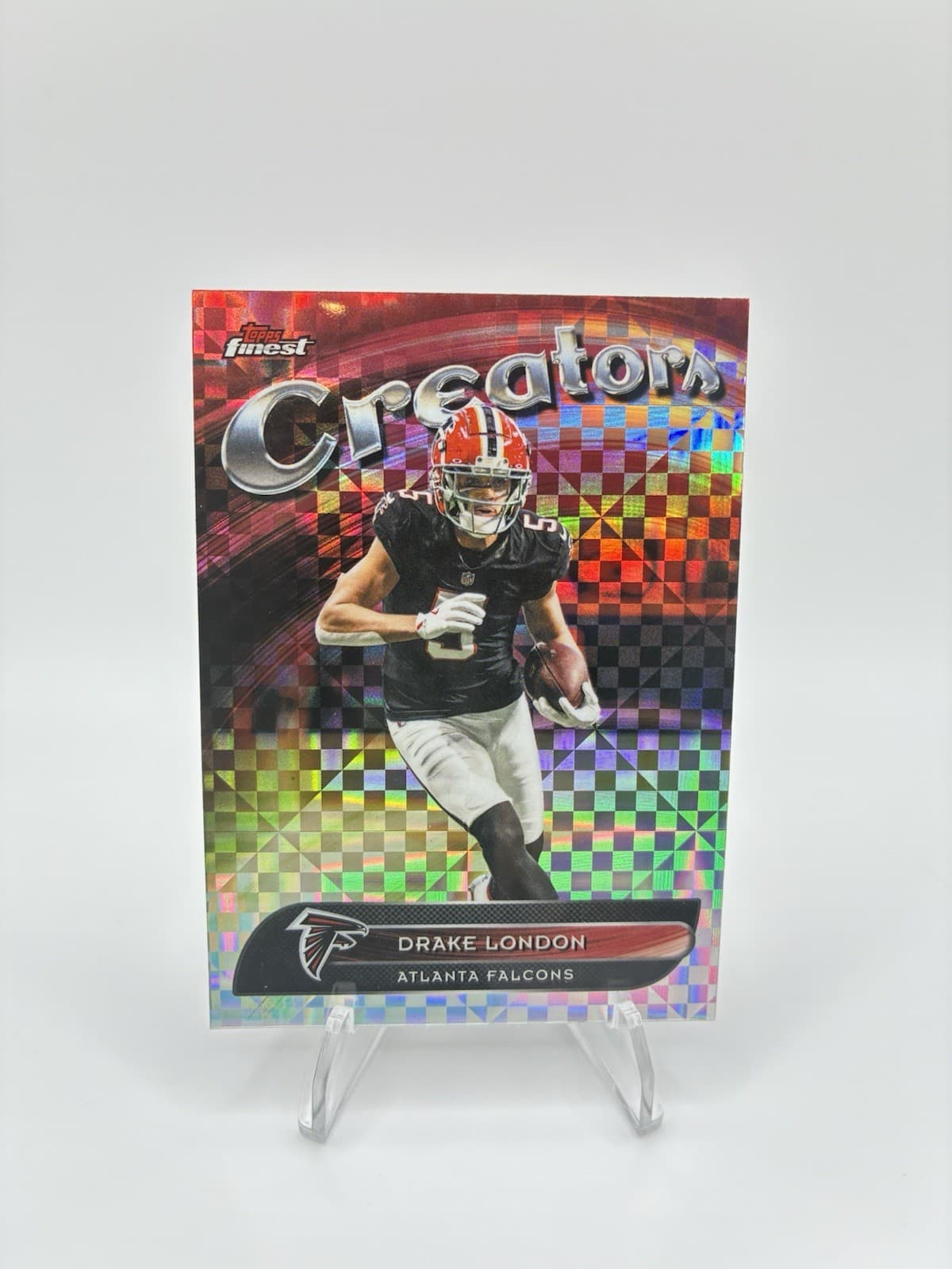 DRAKE LONDON CREATORS XFRACTOR 2025 Topps Finest 2025 Topps Finest