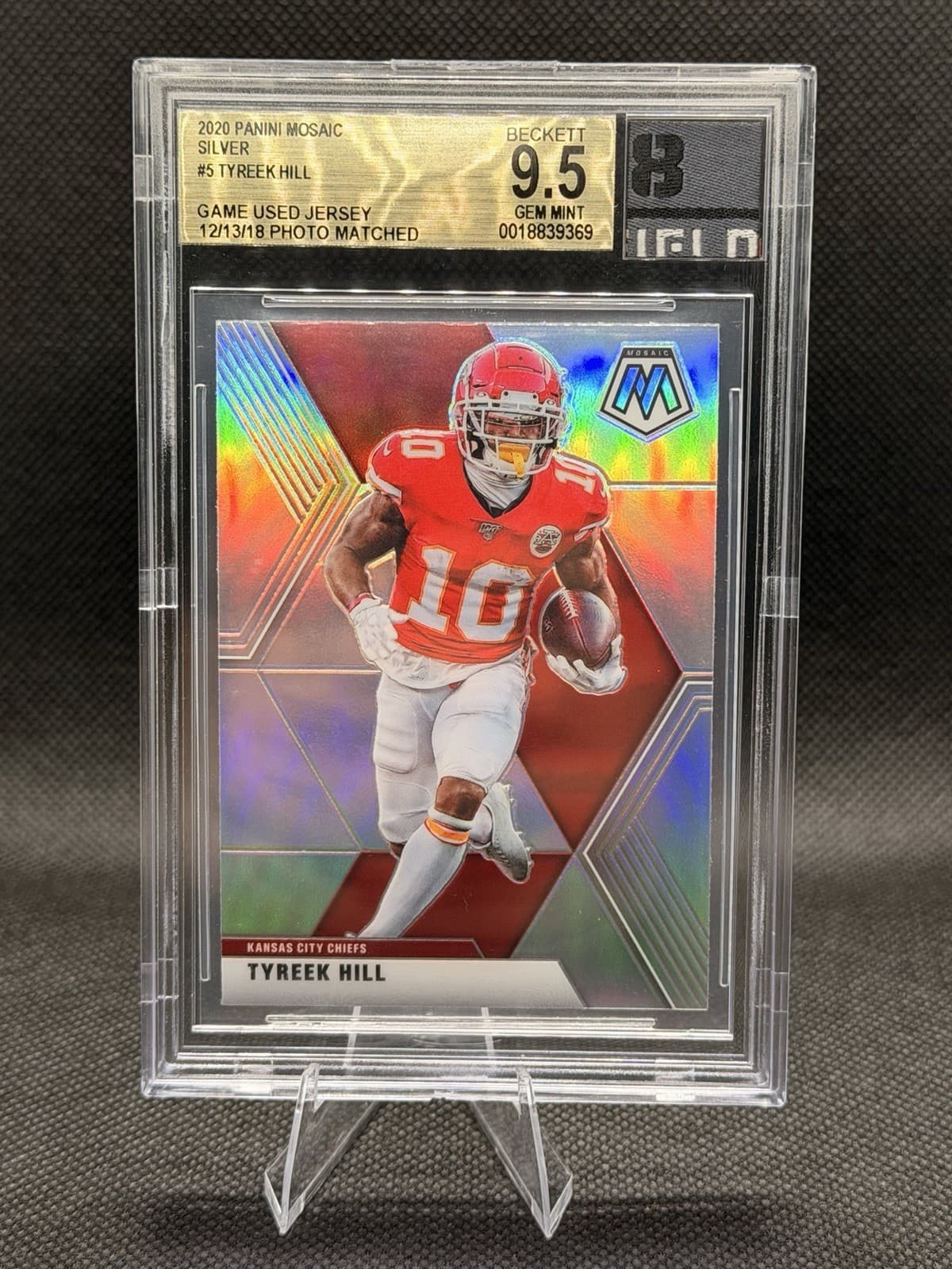 Mosaic Silver Tyreek 2020 Panini