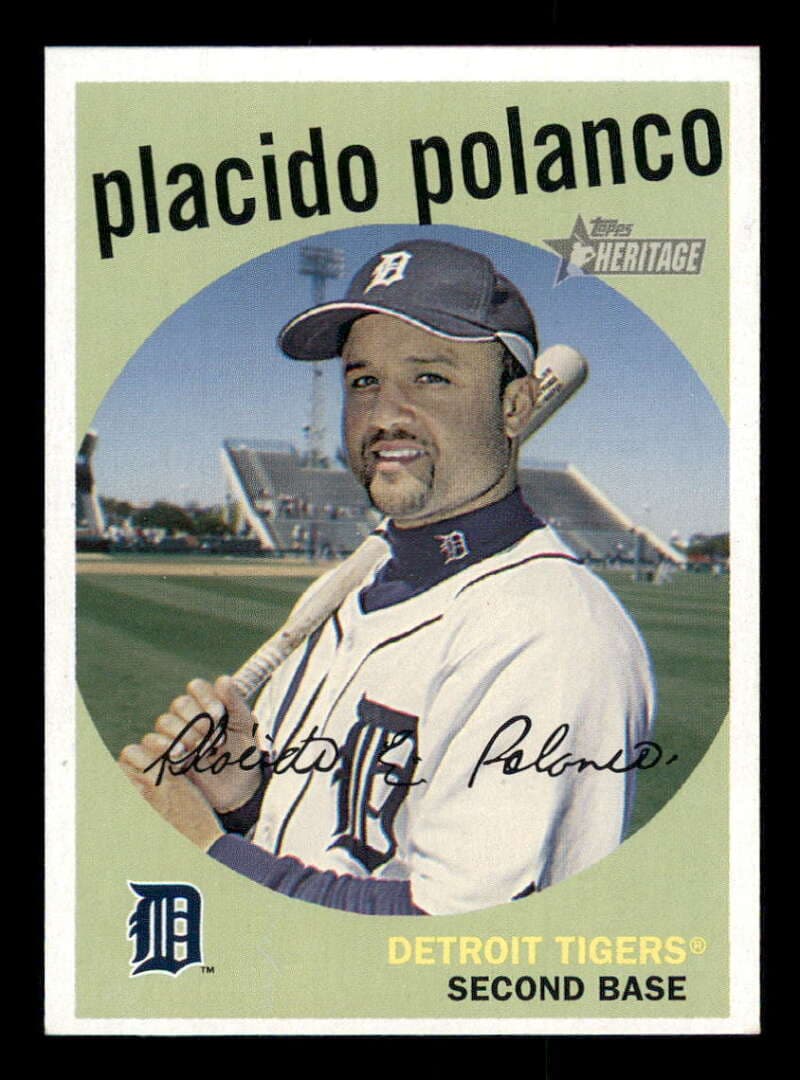 Placido Polanco 2008 Topps Heritage