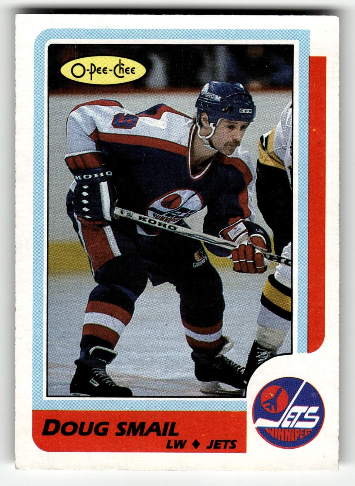 Doug Smail 1986 topps O-Pee-Chee