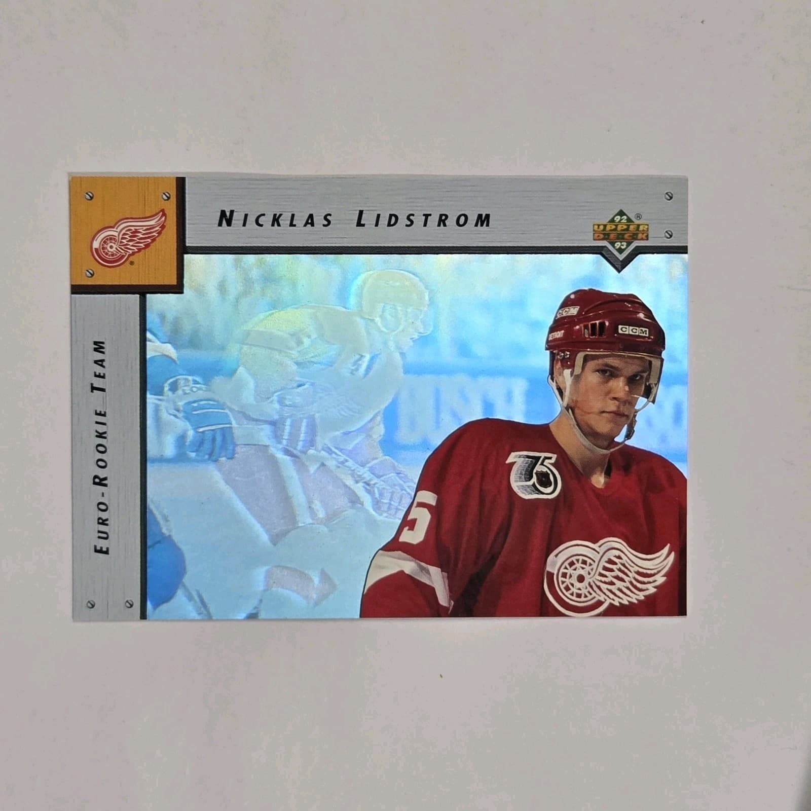 Nicklas Lidström trading card