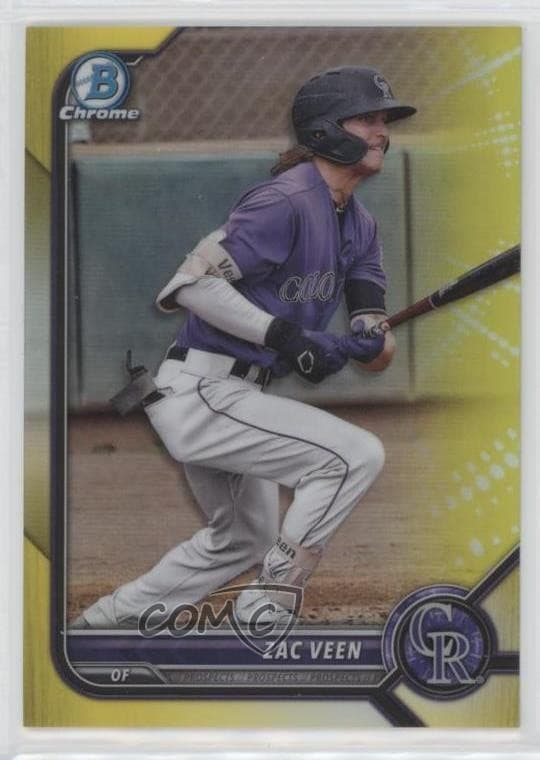 Prospects Yellow Zac 2022 Bowman Chrome