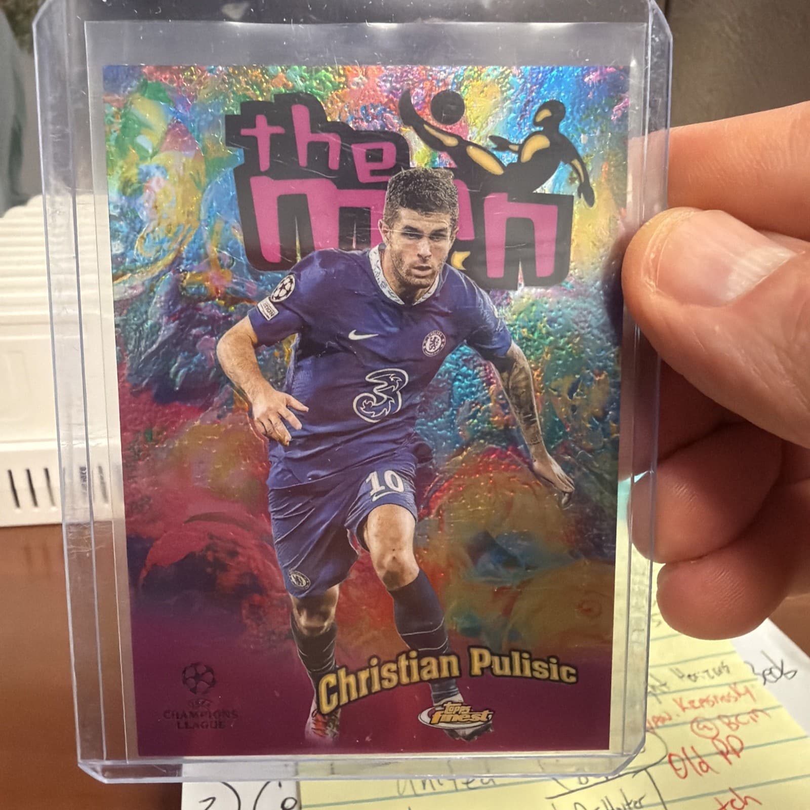Christian Pulisic The 2022 Topps Finest 2022 Topps Finest
