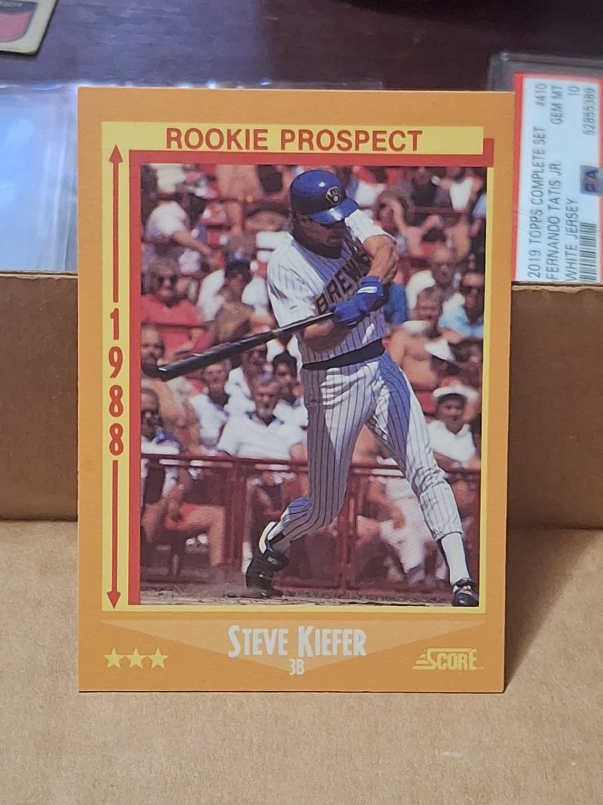 STEVE KIEFER BASEBALL MILWAUKE #630