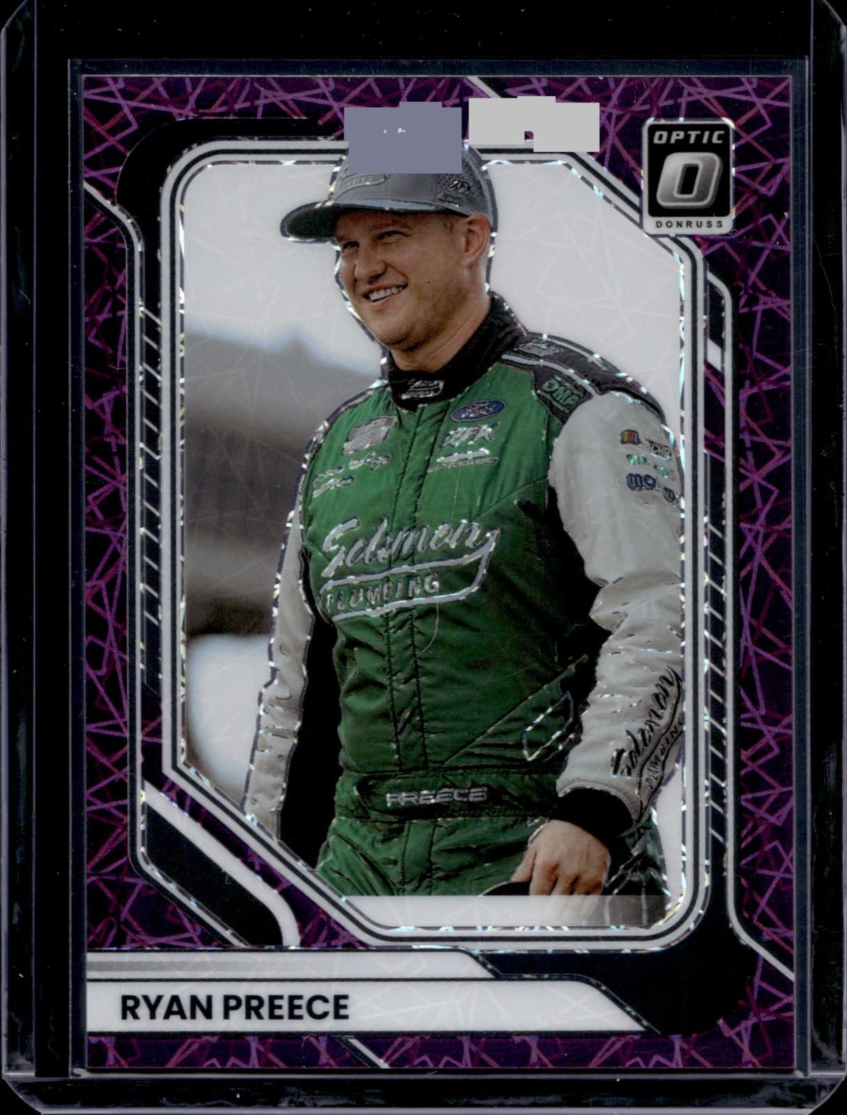 Ryan Preece trading card