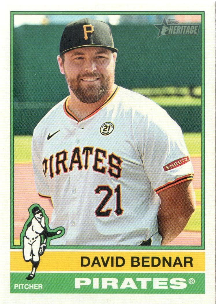 David Bednar 2025 Topps Heritage