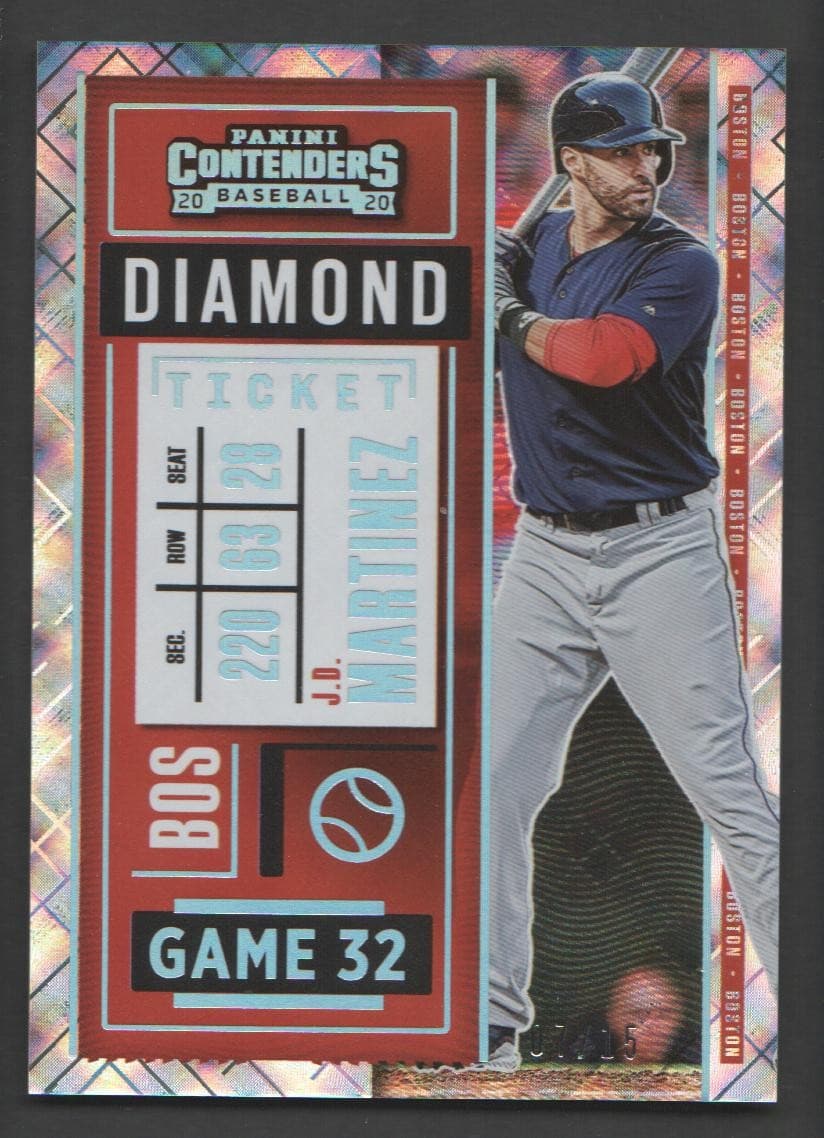 Baseball Diamond Ticket 2020 Panini Contenders 2020 Panini Contenders