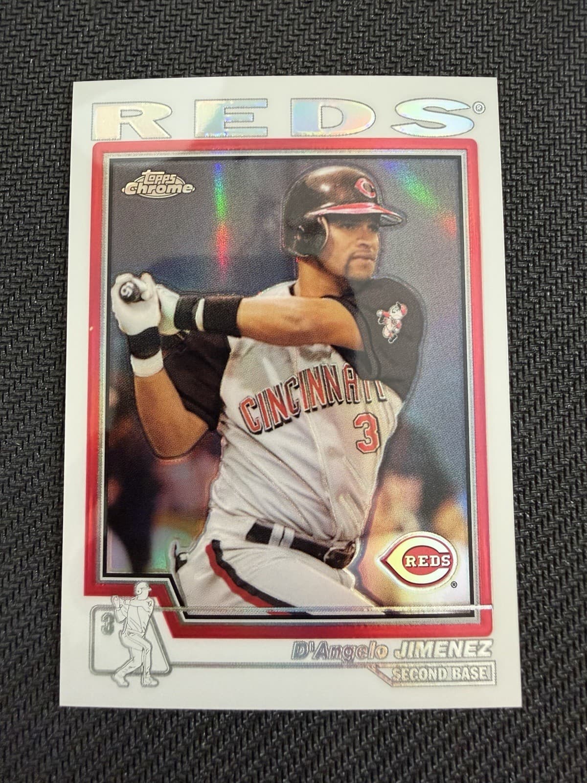Angelo Jimenez 2004 Topps Chrome 2004 Topps Chrome refractor