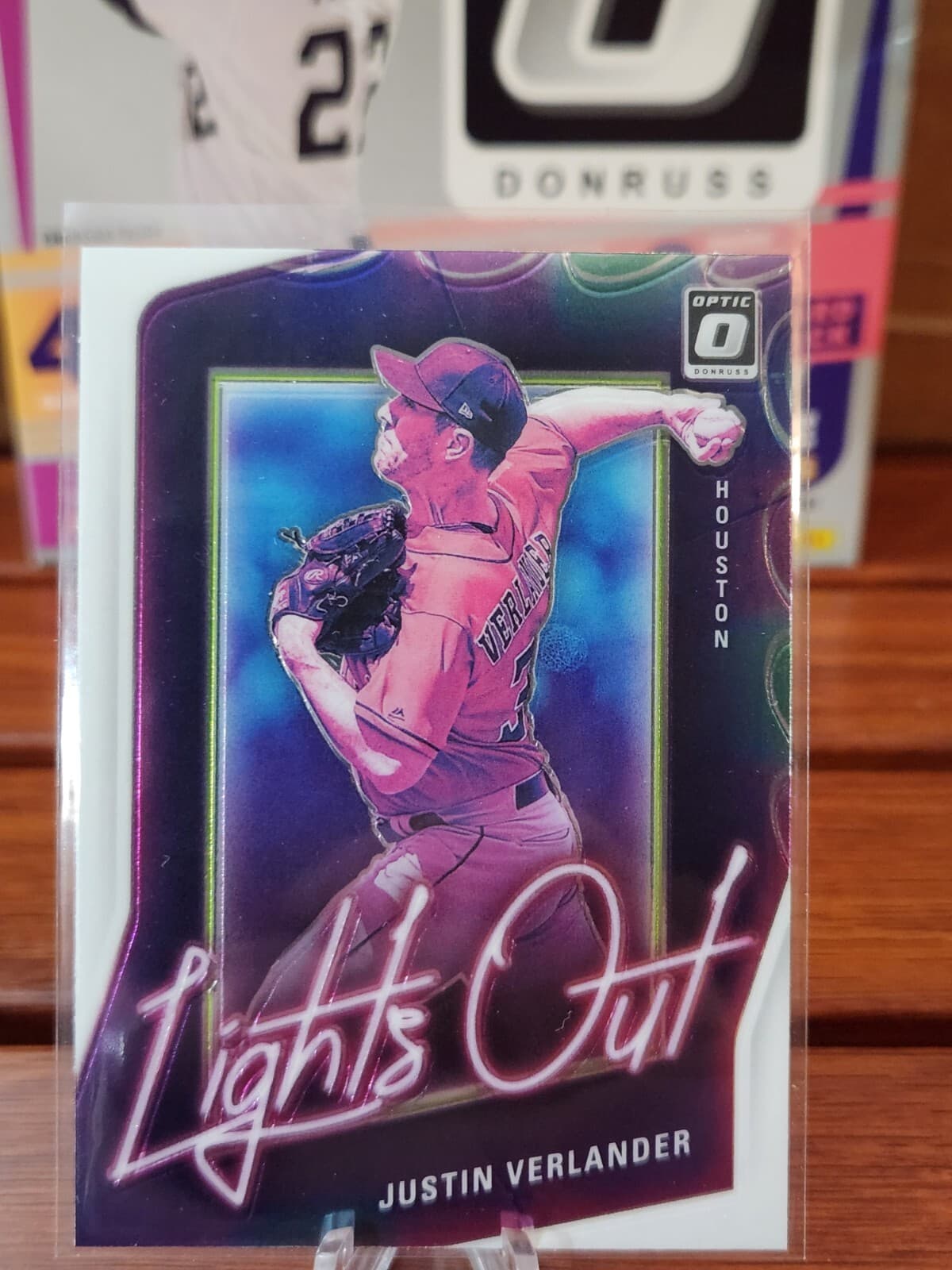 Baseball Justin Verlander 2021 Donruss Optic
