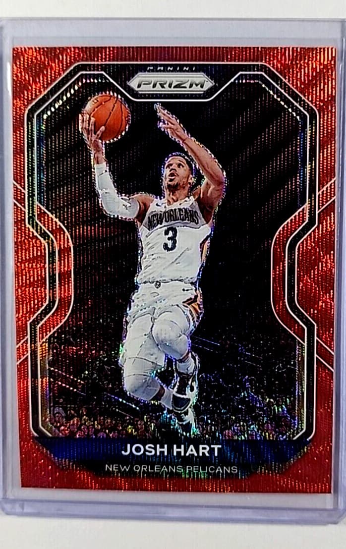 Red Ruby Wave 2020 Panini Prizm 2020 Panini Prizm red-wave