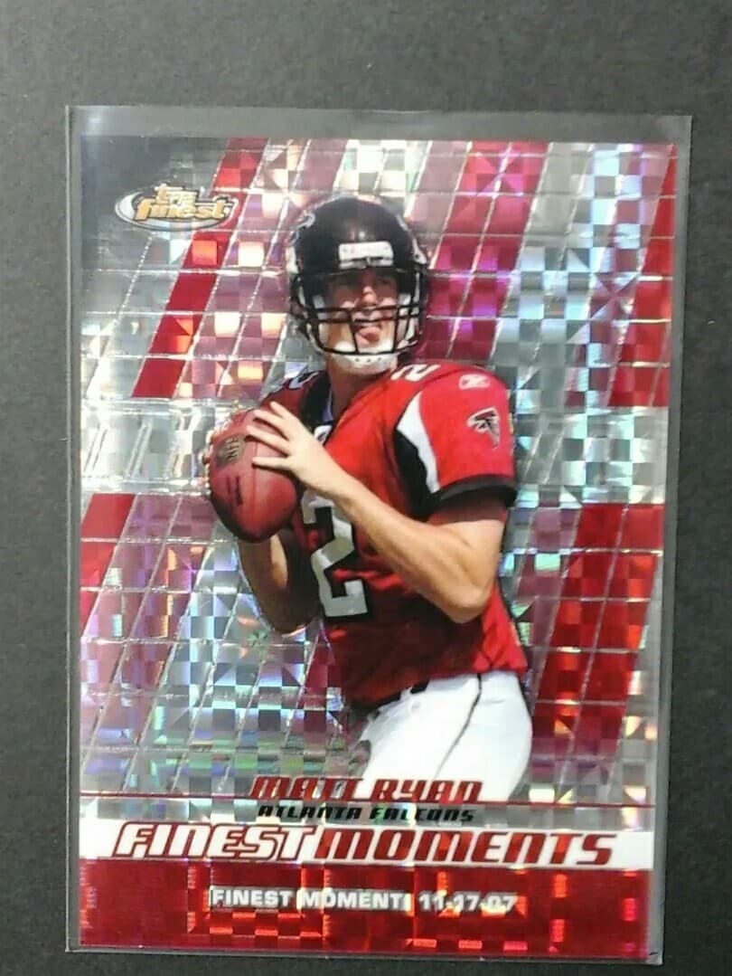 MATT RYAN FINEST MOMENTS XFRAC 2008 Topps Finest 2008 Topps Finest