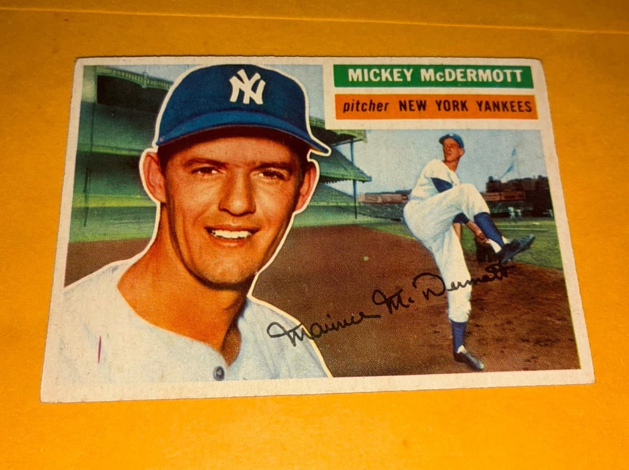 Mickey Mc 1956 Topps