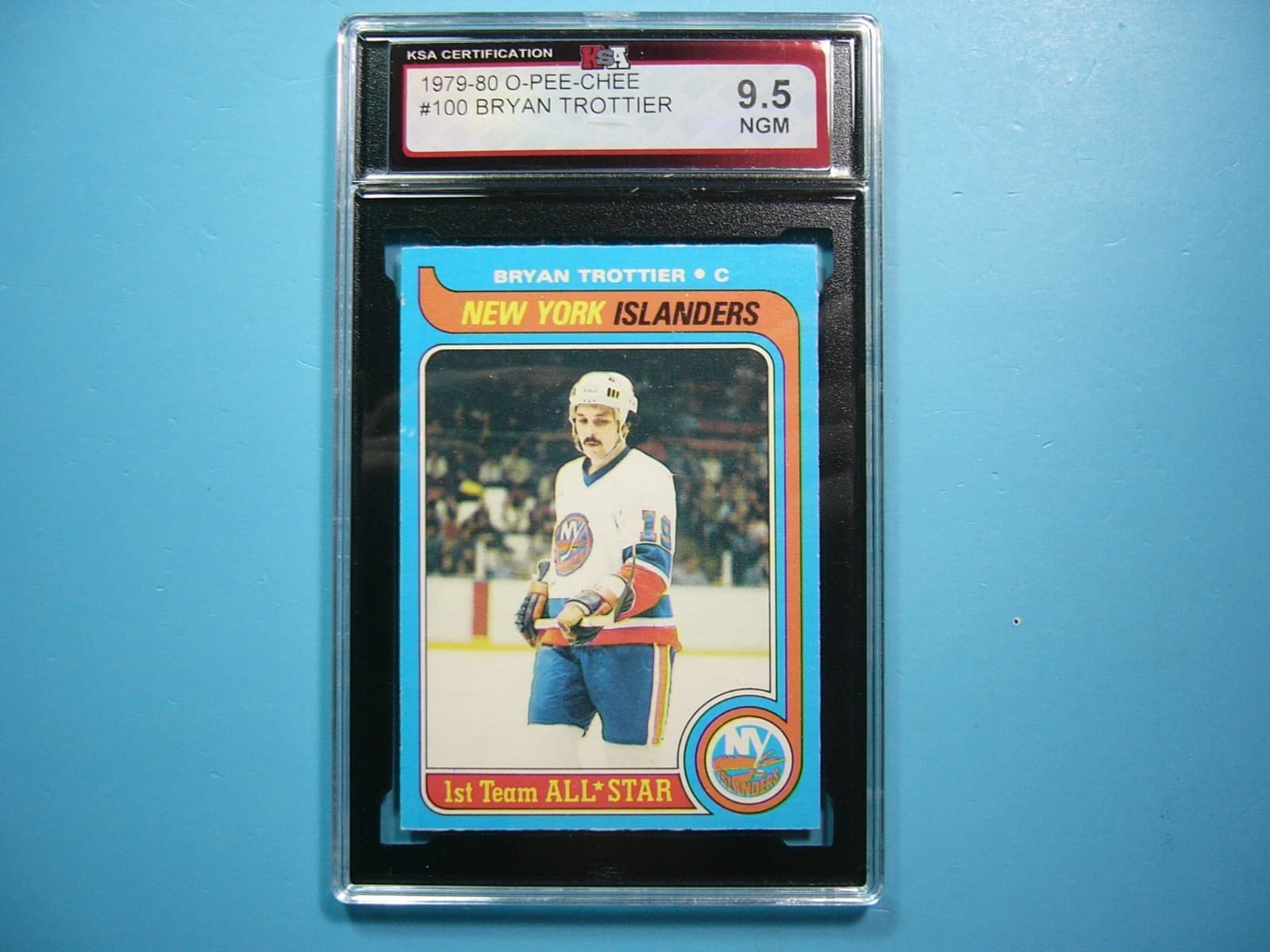 NHL HOCKEY BRYAN TROTTIER KSA 1979 O-Pee-Chee