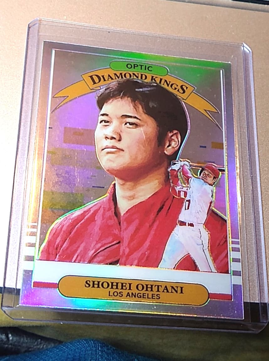 BASEBALL SHOHEI OHTANI SO SILV 2019 Donruss Optic