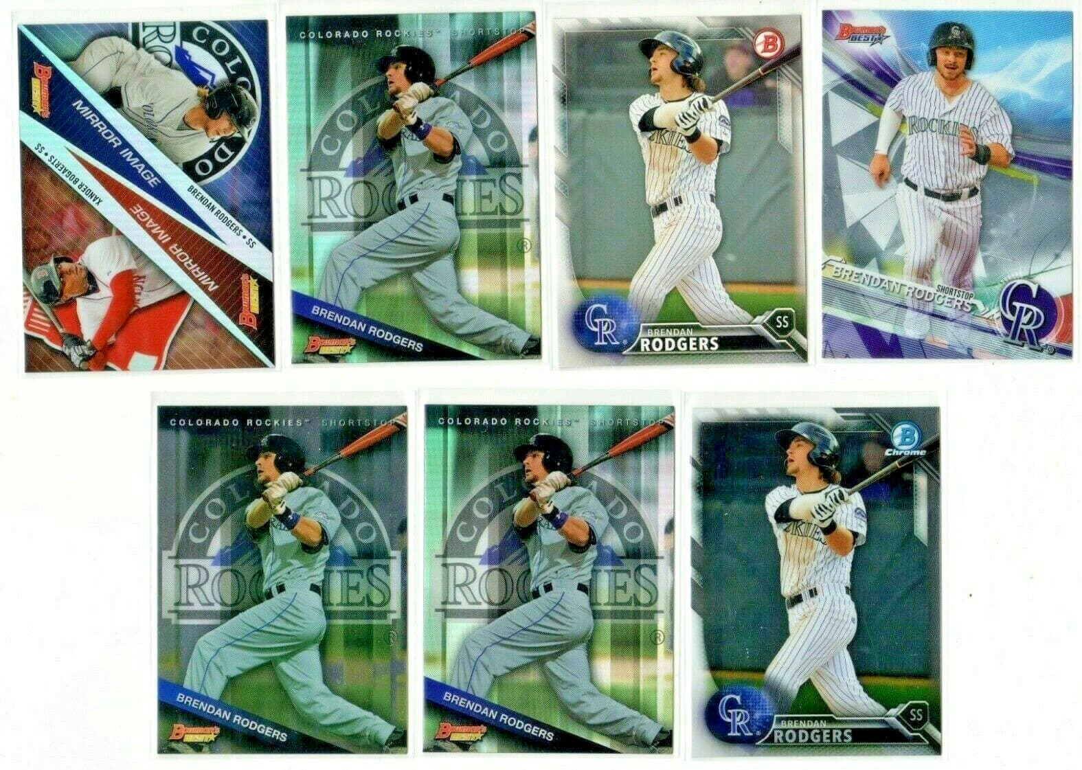 (7X) - / Best BRENDAN RODGERS 2015 Bowman Chrome 2015 Bowman Chrome