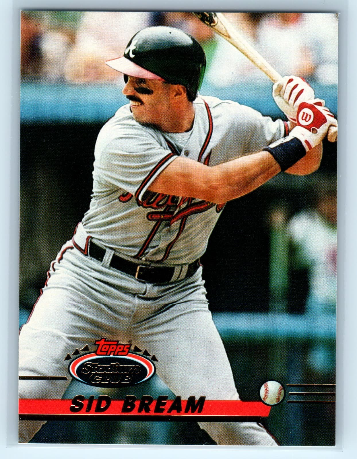 Sid Bream 1993 Topps Stadium Club