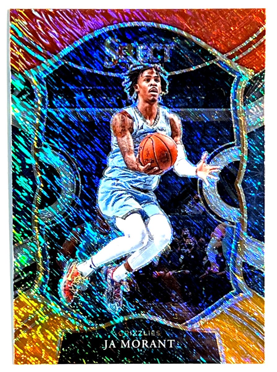 Basketball Ja Morant 2020 Panini Select 2020 Panini Select red-shimmer