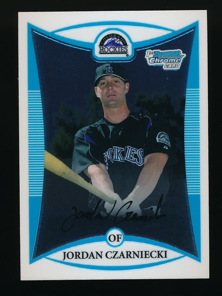 Prospects Jordan Czarniecki 2008 Bowman Chrome 2008 Bowman Chrome