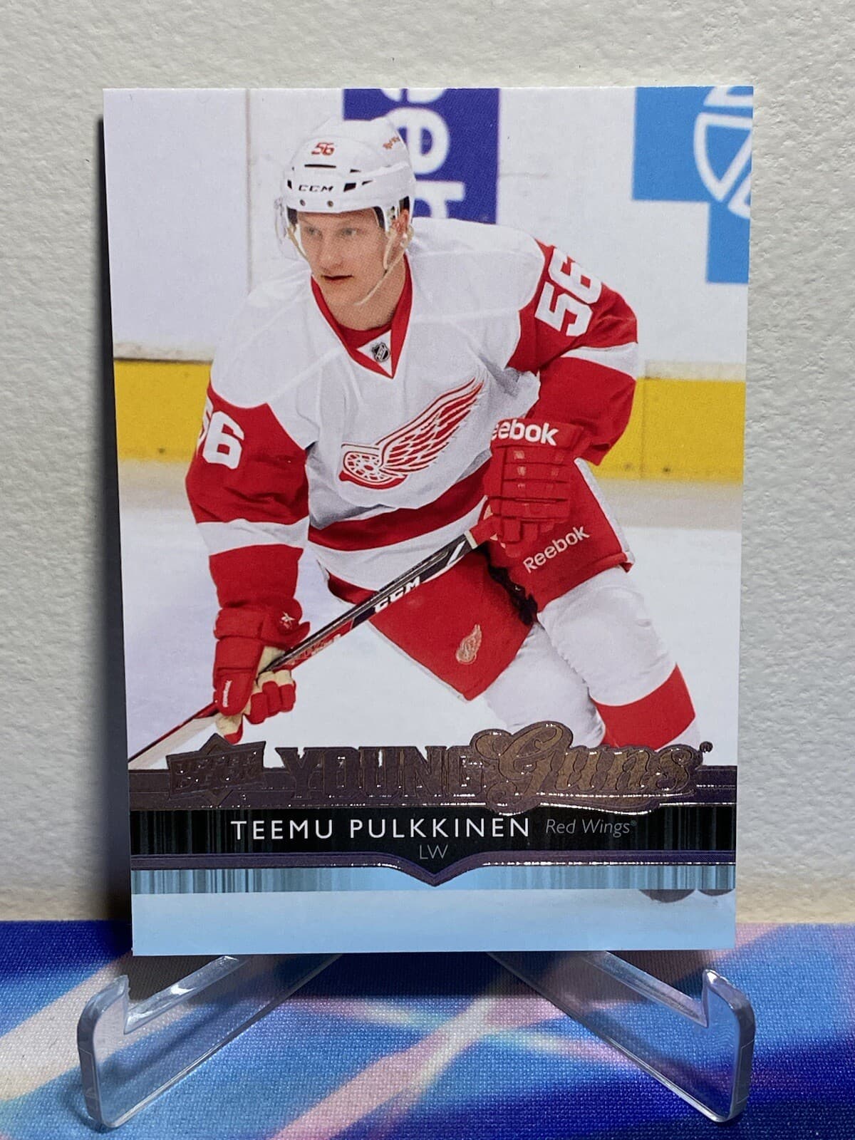 Teemu Pulkkinen trading card