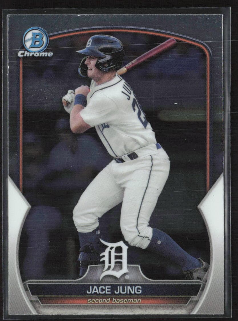Jace Jung Prospects 2023 Bowman Chrome 2023 Bowman Chrome