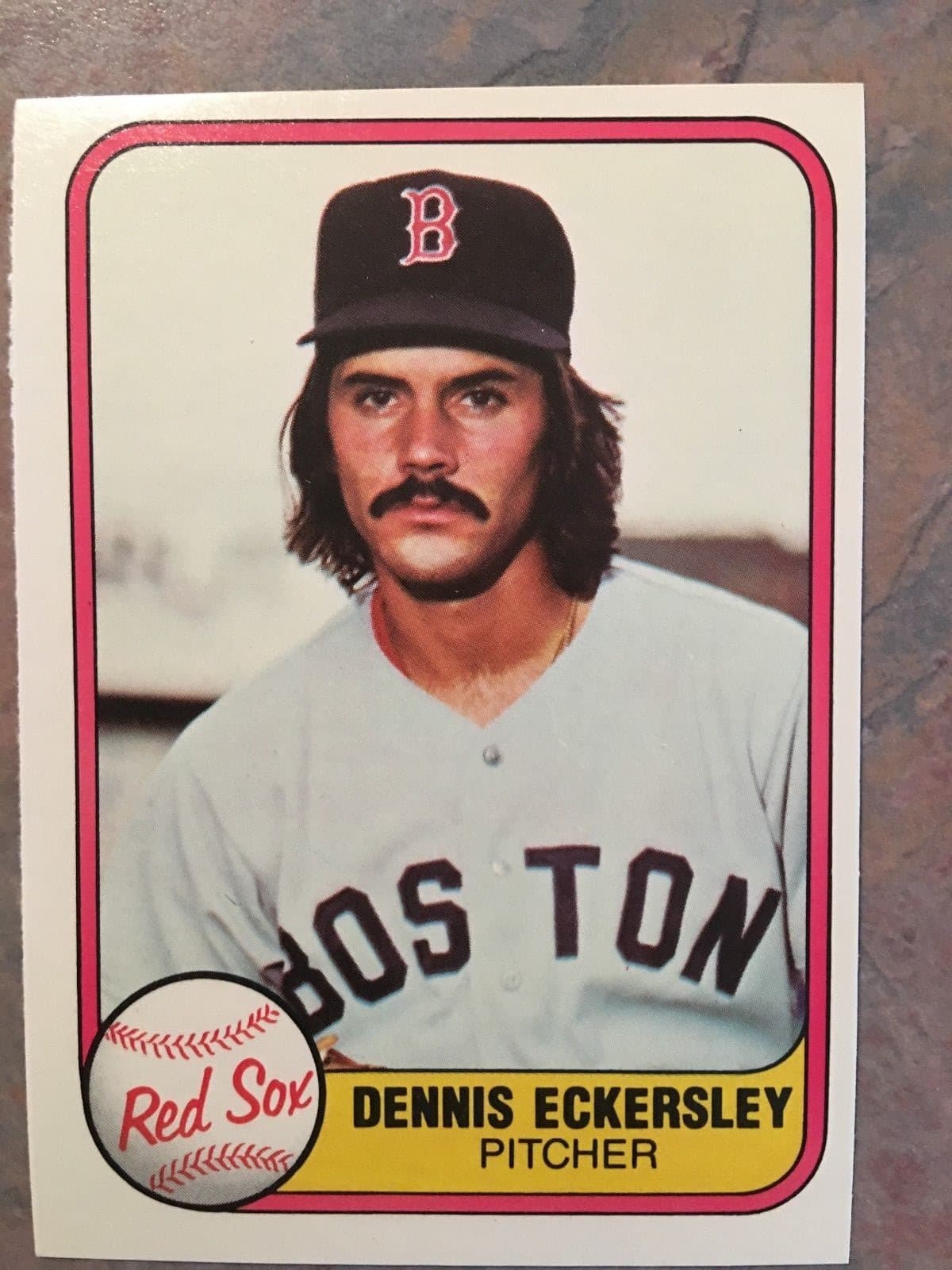 Baseball Dennis Eckersley 1981 Fleer 1981 Fleer