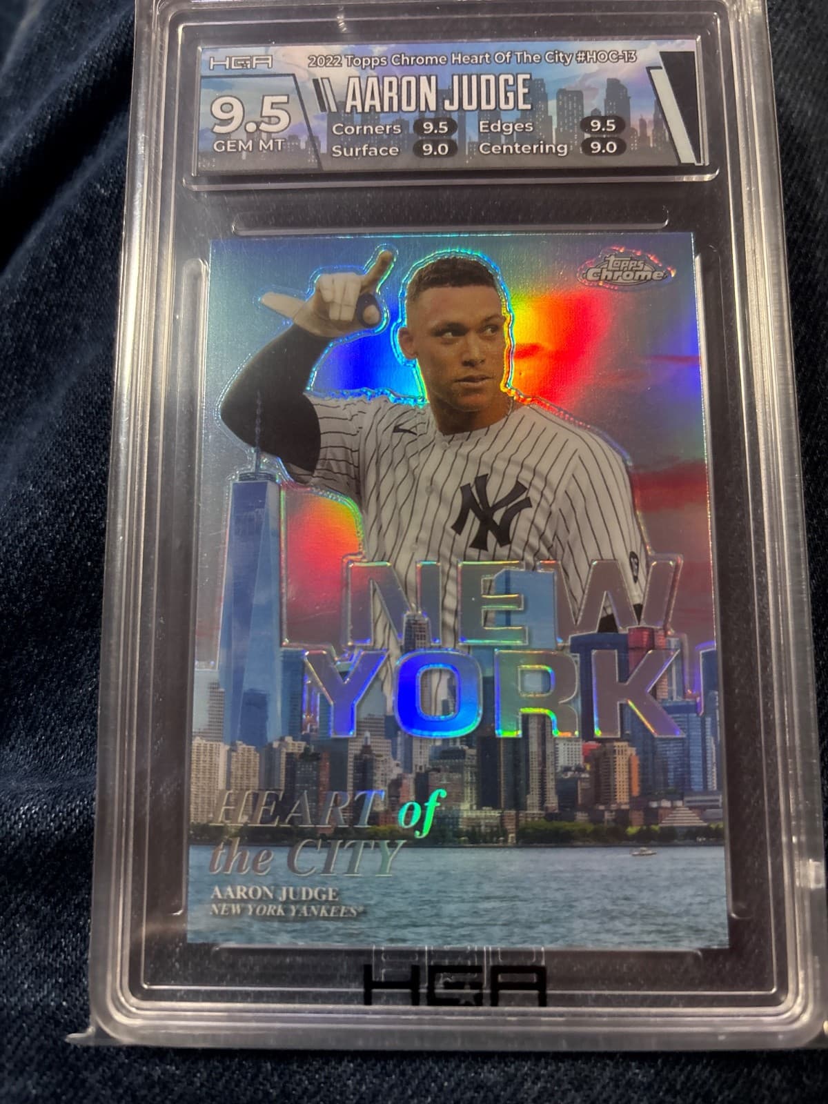 Aaron Judge 2022 Topps Chrome