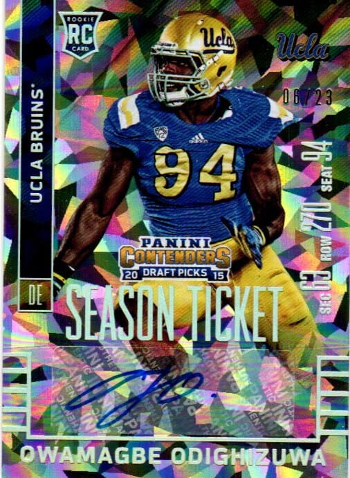 Draft Picks Owamagbe 2015 Panini Contenders 2015 Panini Contenders cracked-ice