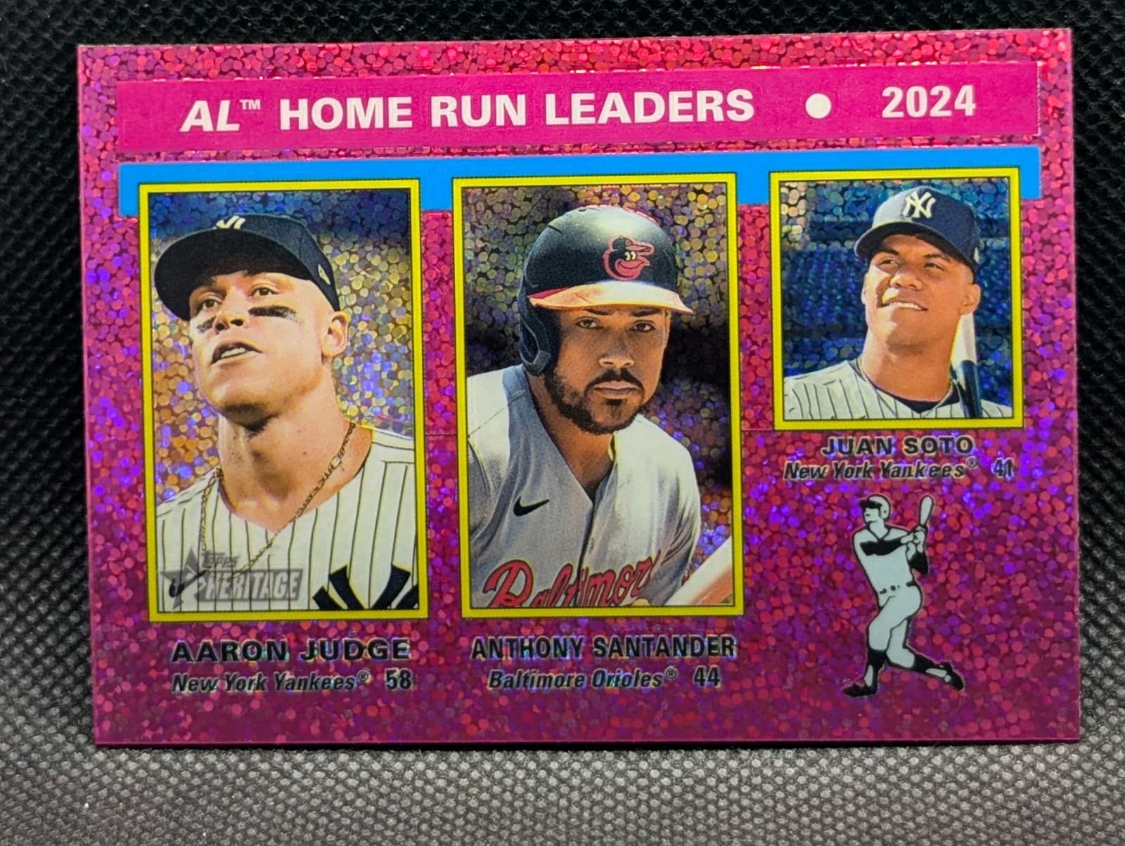 Home Run Leaders 2025 Topps Heritage 2025 Topps Heritage