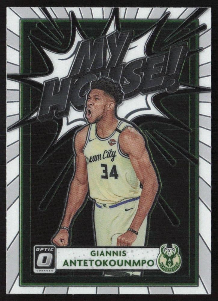 Basketball Giannis Antetokounmpo 2021 Donruss Optic 2021 Donruss Optic