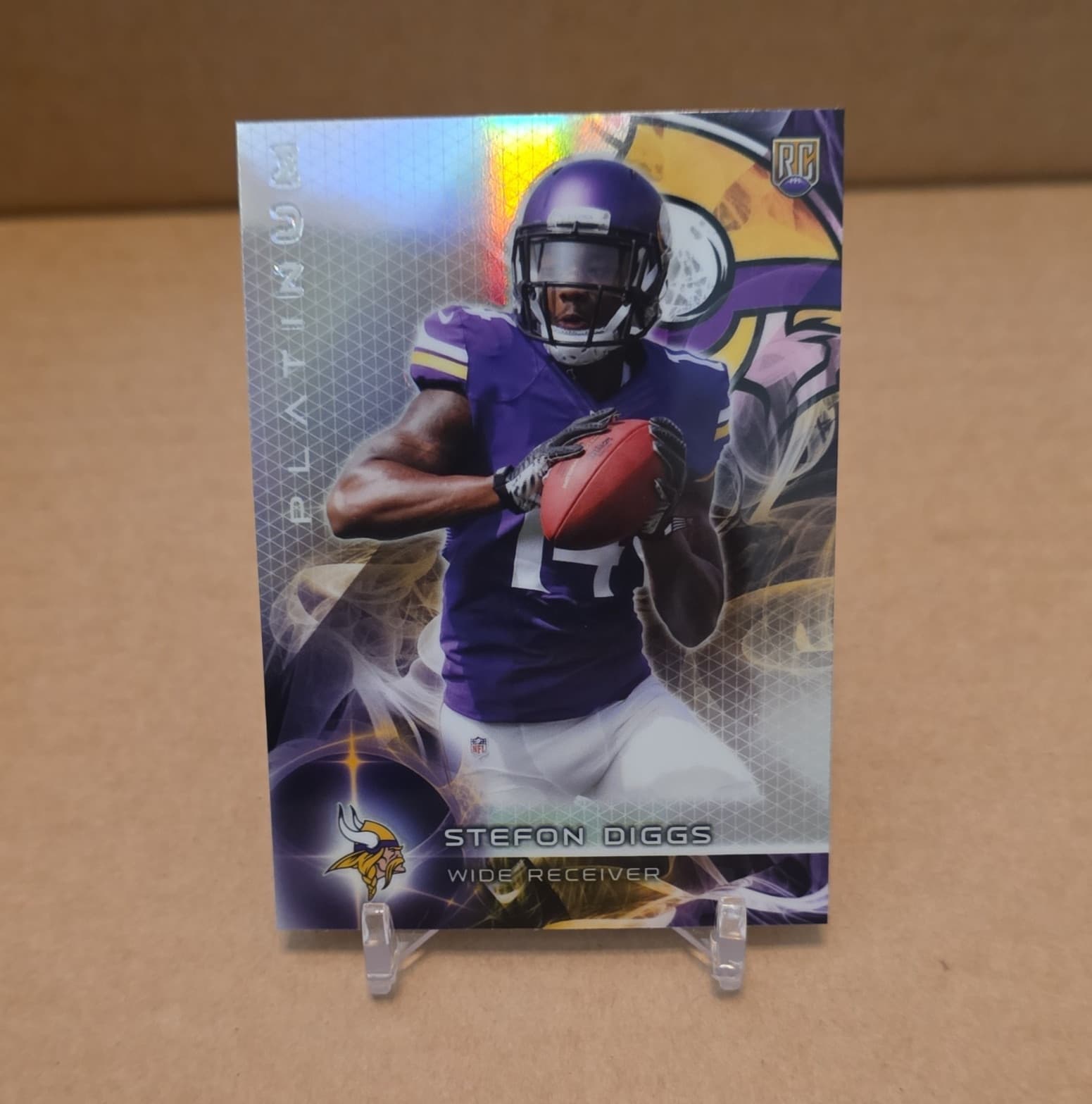 Platinum Stefon Diggs 2015 Topps