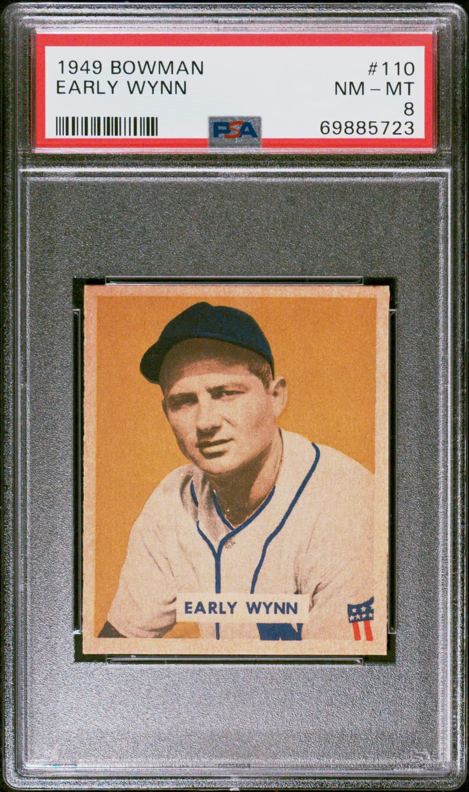 Early Wynn trading card