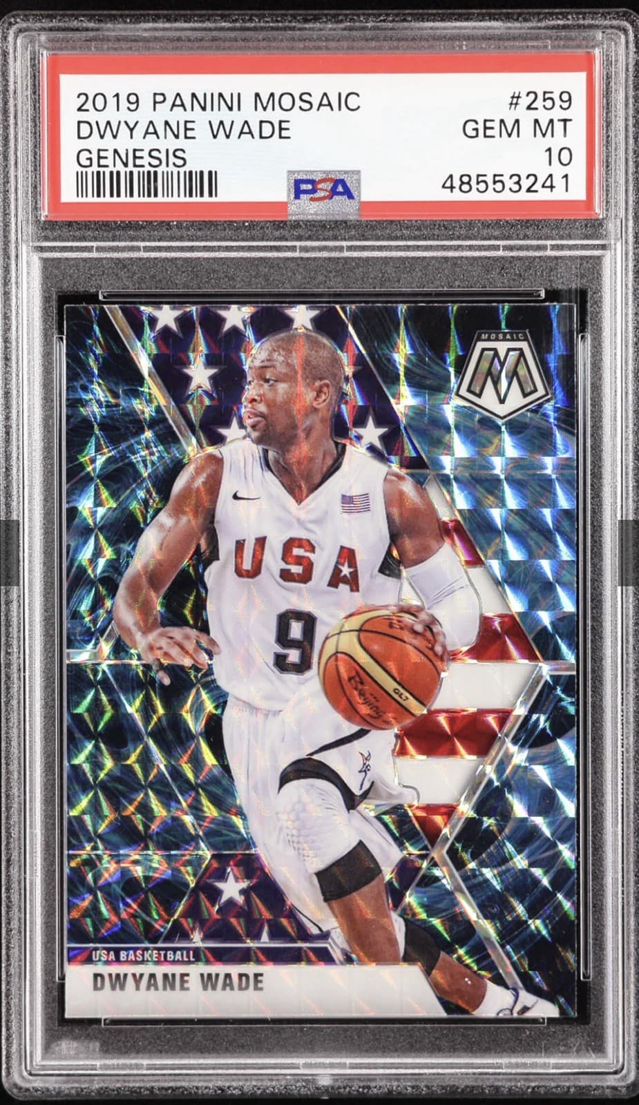 Basketball Dwyane Wade 2019 Panini Mosaic 2019 Panini Mosaic