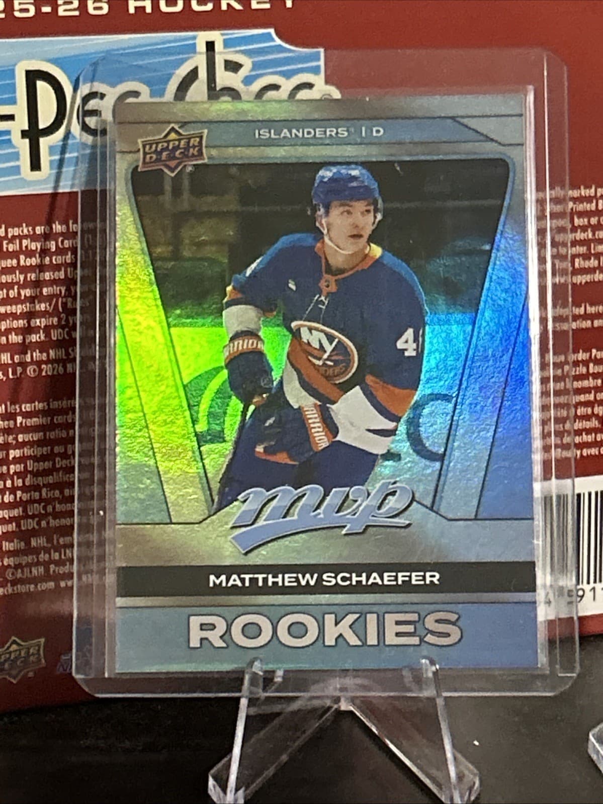 Hockey Matthew Schaefer #275