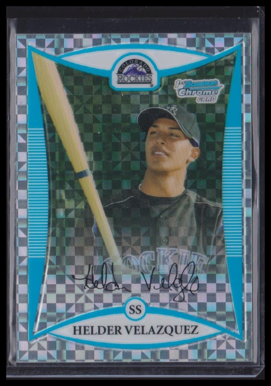 Helder Velazquez Prospects 2008 Bowman Chrome 2008 Bowman Chrome
