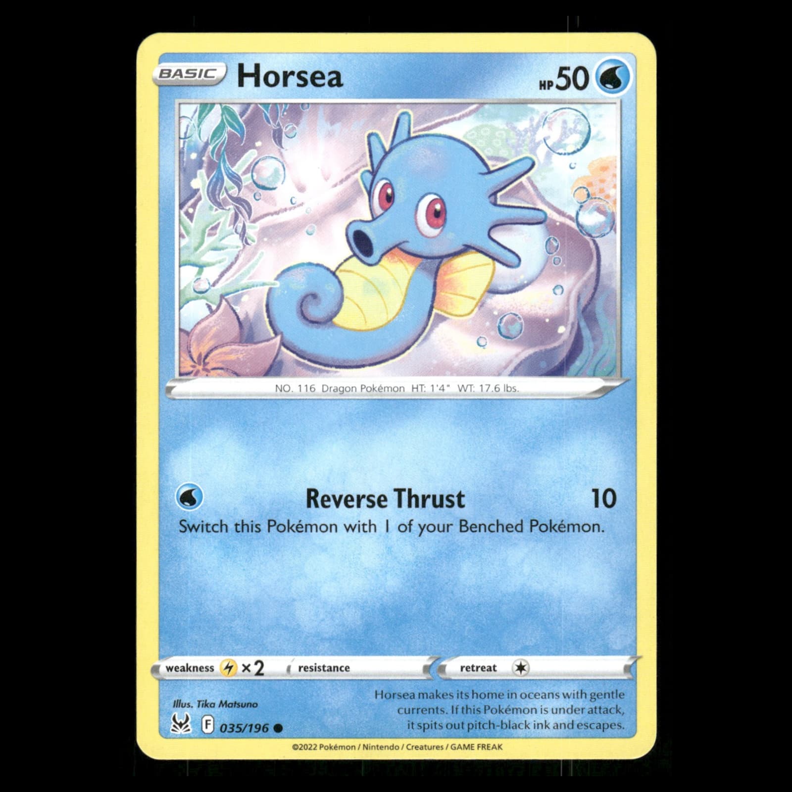 Horsea Sword 2022 Unknown 2022 Unknown