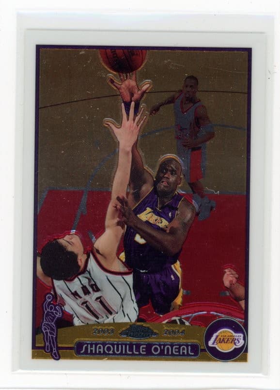 -04 Shaquille O'Neal H2 2003 Topps Chrome 2003 Topps Chrome