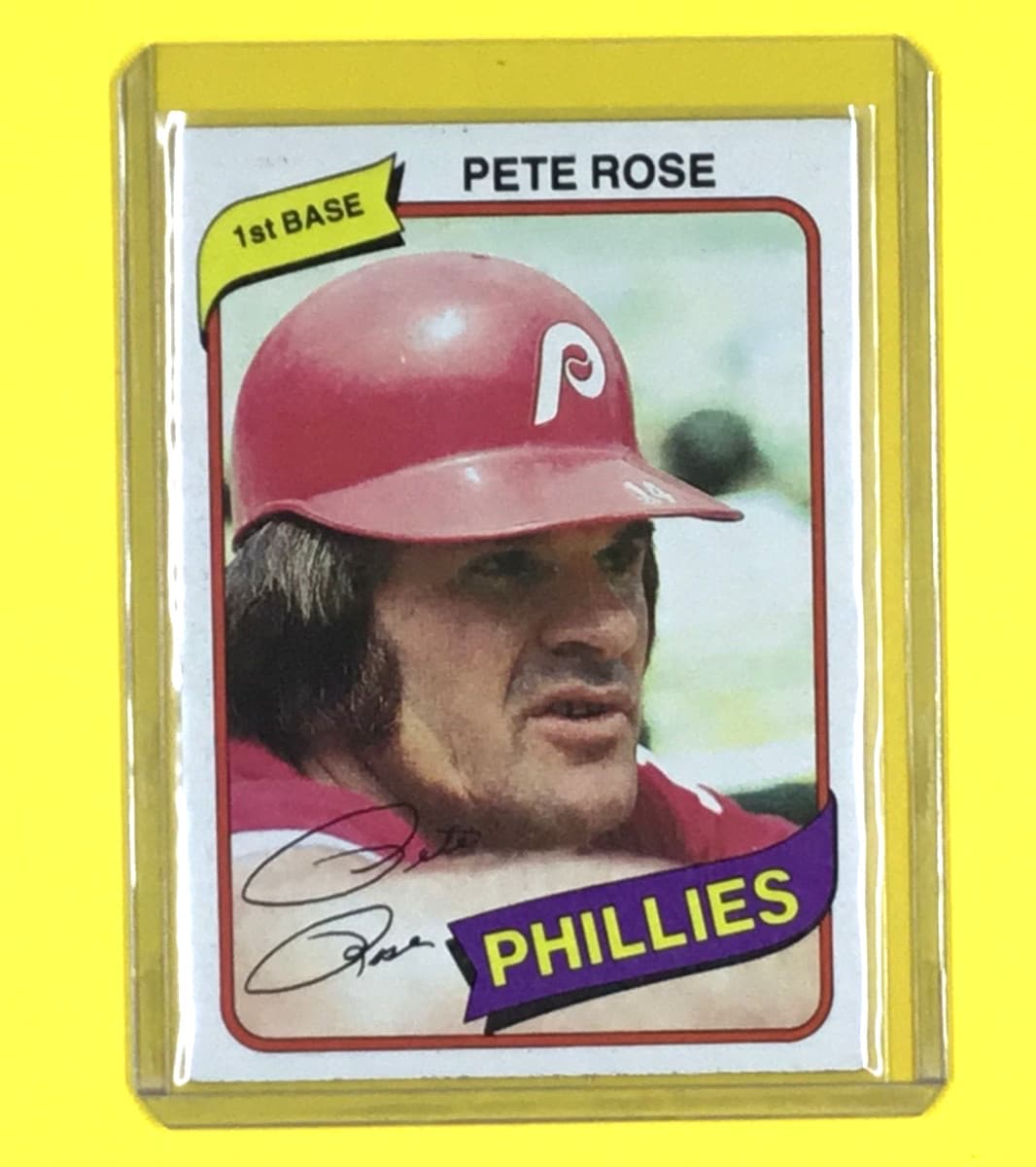 Pete Rose Philadelphia 1980 Topps